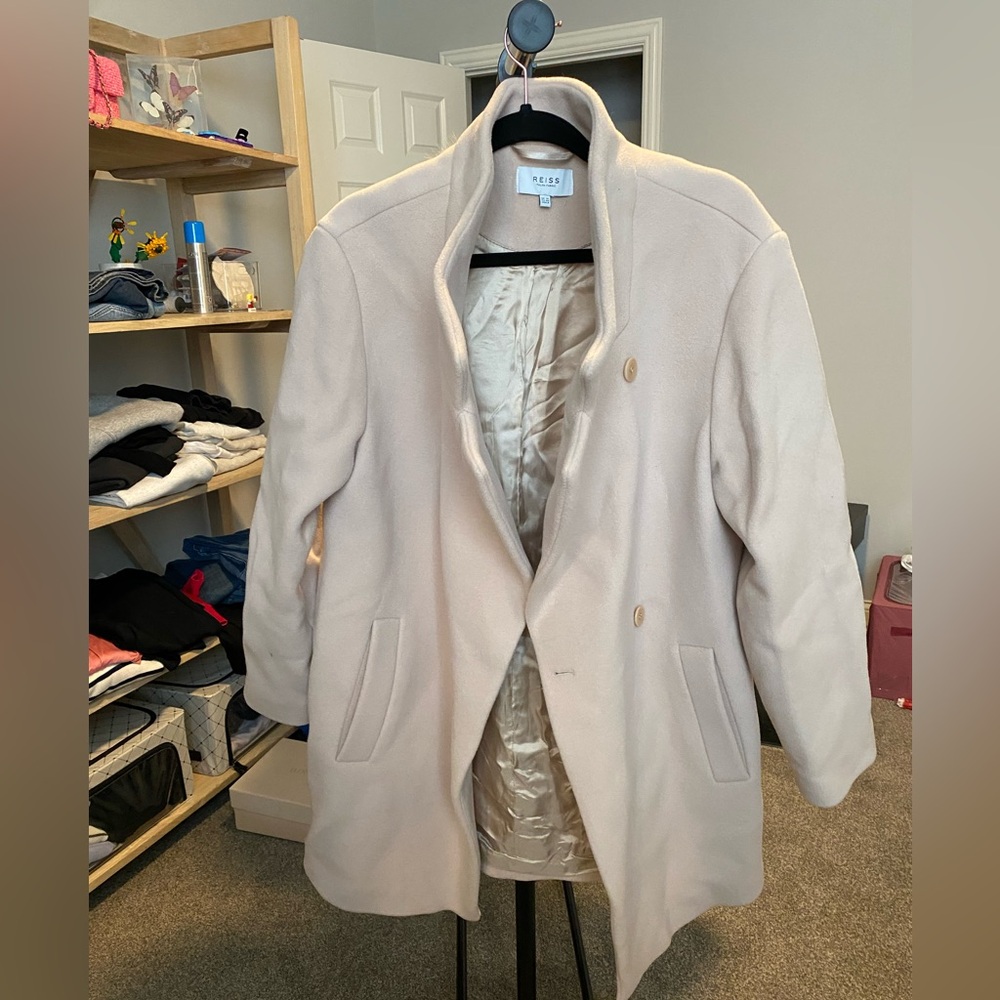 Reiss wool coat